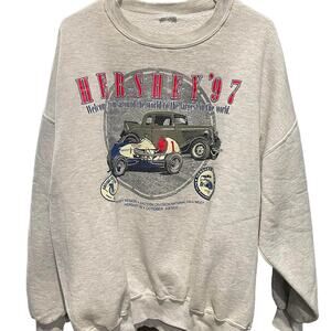 Vintage 90s Hershey Antique Automobiles 1997 Crewneck XL